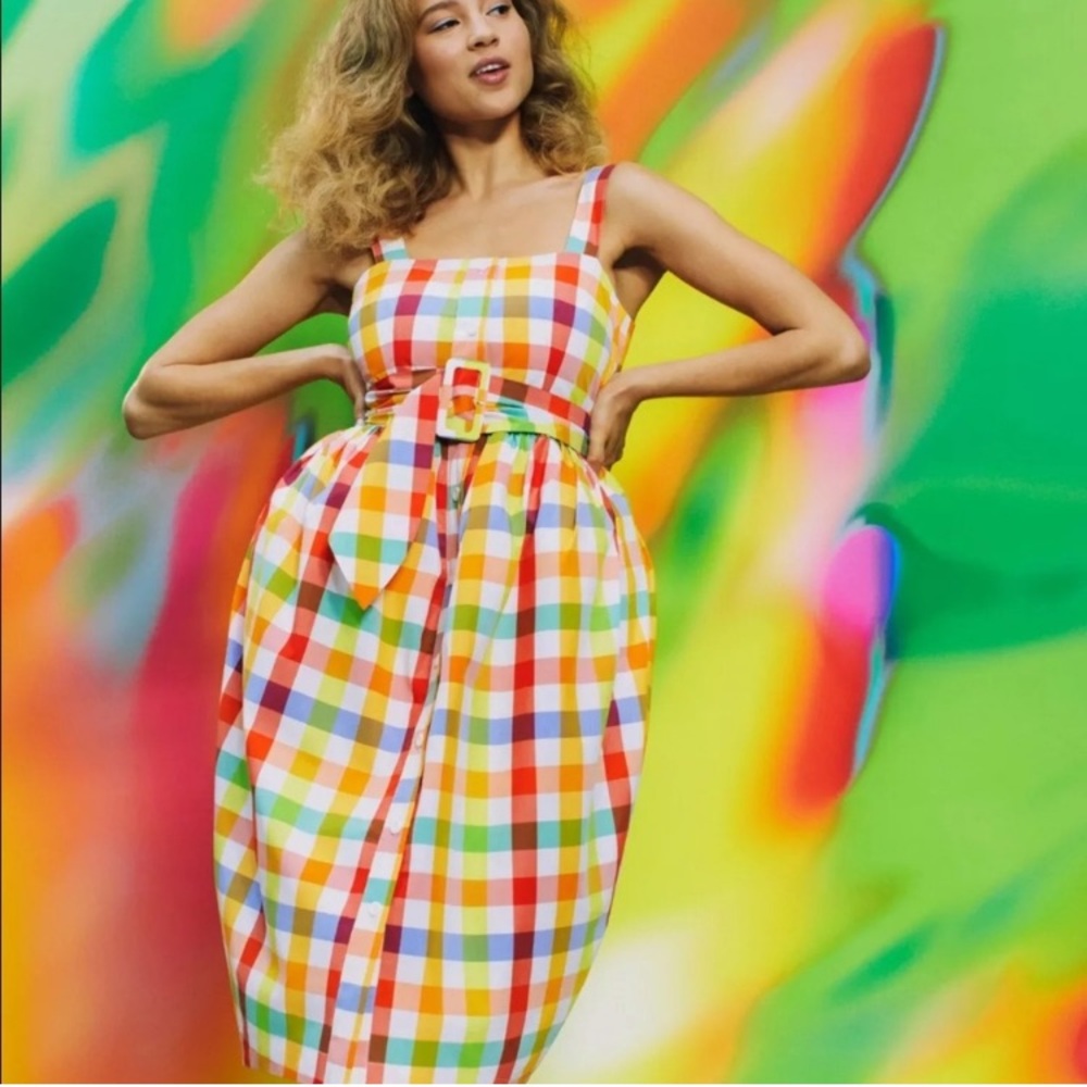 Christopher John Rogers for Target Plaid Dress